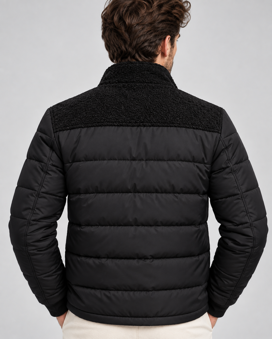 Men's Technical Jacket – Insulated, Windproof, Waterproof, Autumn Wear