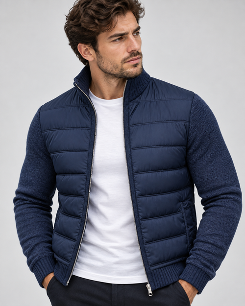 Quilted Jacket – Insulated Design, Zip Fastening, Everyday Wear